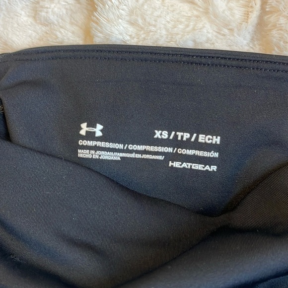 Under armour youth XS compression heatgear leggings in black size youth XS - Picture 3 of 9